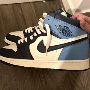 Jordan 1 blue/white mens sz 11 NO Box